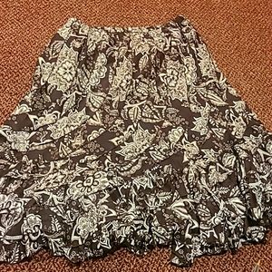 Tease plus 2x flowy skirt